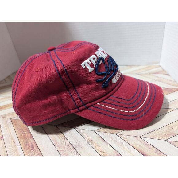 Tractor Supply Company Hat Adult Size Red Adjustable Strap Back Baseball Cap - Picture 5 of 9